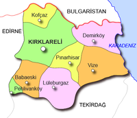 Kırklareli İl ve İlçe Başkanlığı