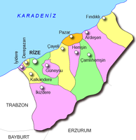 Rize  İl ve İlçe Başkanlığı